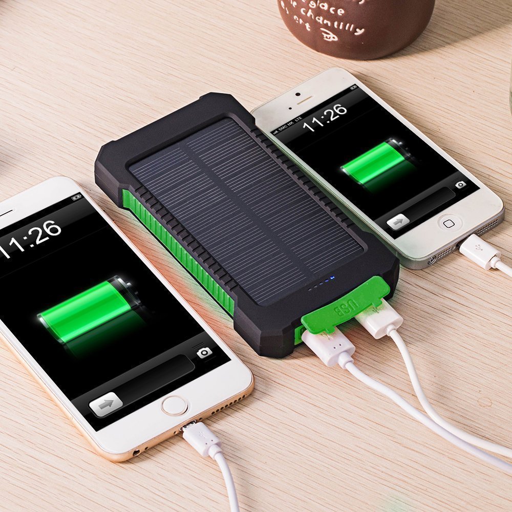 Universal Ultra-thin Mobile Phone Solar Charger Camping Lights - Image 1