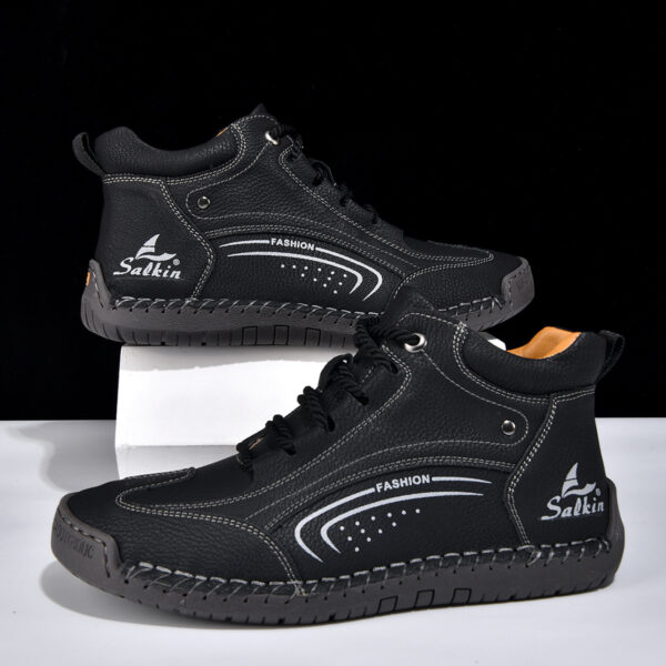 Plus-size Mens Fashion With Hand-stitched Soles - Image 21