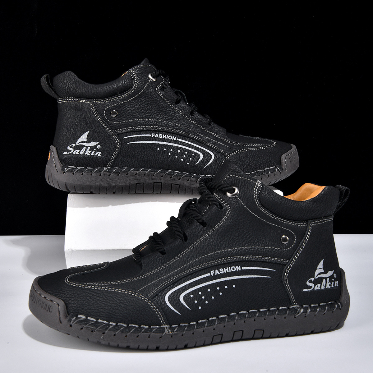 Plus-size Mens Fashion With Hand-stitched Soles - Image 21