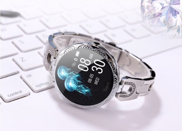 Fashion Women's Smart Watch Waterproof Wearable Device Heart Rate Monitor Sports Smartwatch for Women Ladies - Image 5