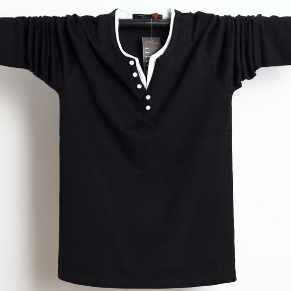 Plus fat plus long sleeve T-shirt - Image 14
