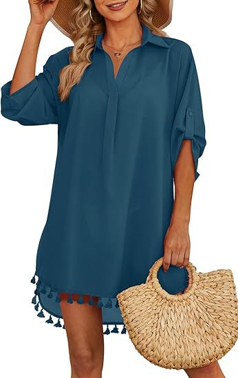Tassel Beach Swimsuit Bikini Dress - Image 14
