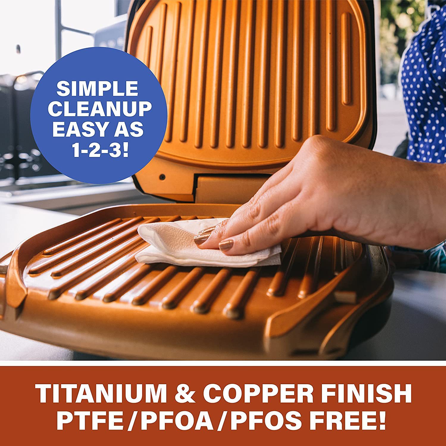 Home multi-functional double-sided grill - Image 5