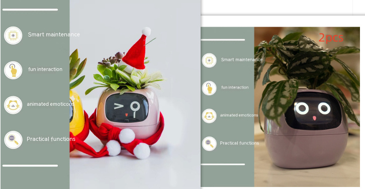 Smart Planter Endless Fun Over 49 Rich Expressions 7 Smart Sensors And AI Chips Make Raising Plants Easy And Fun - Image 41