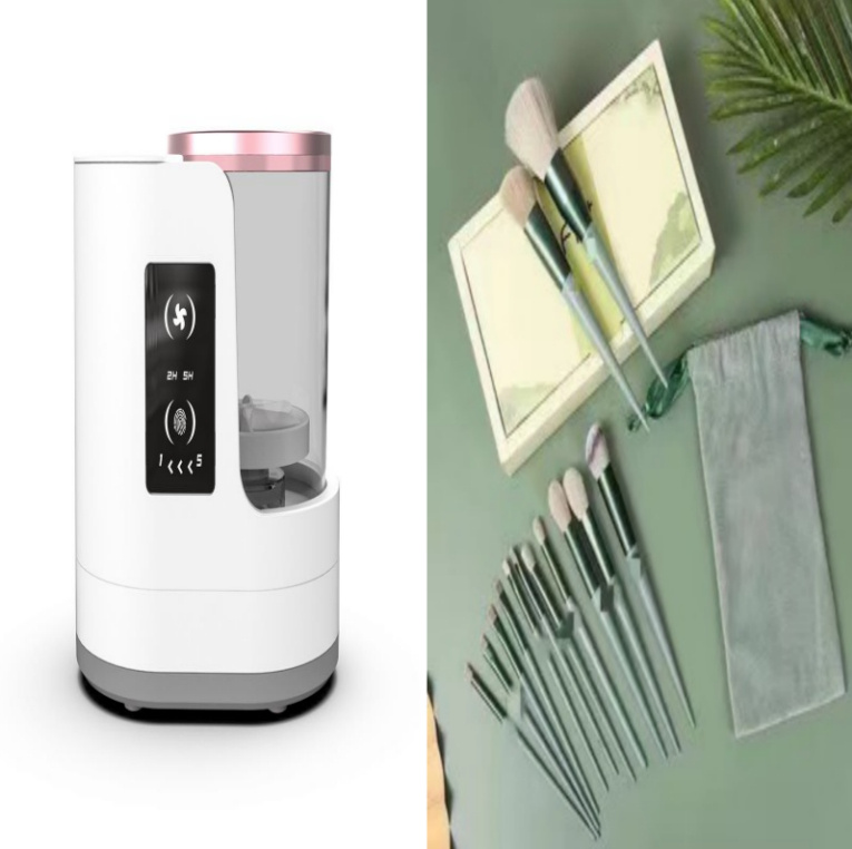 Electric Makeup Brush Cleaner Rechargeable Makeup Brushes Cleaning Tool Automatic Makeup Brush Cleaning Stand Device - Image 6