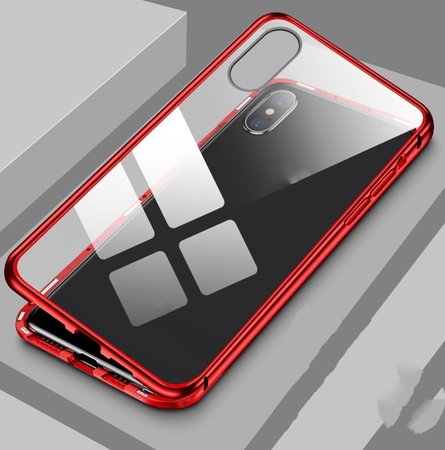 Double-sided glass magnetic king mobile phone case no anti-peep function - Image 92