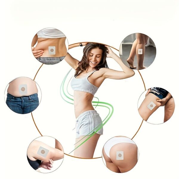 Navel Belly Button Patch Slimming Patch Abdomen Magnetic Detox Sticker - Image 58