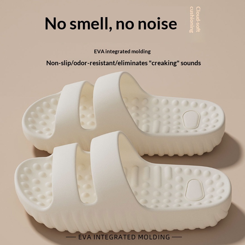 Thick-soled Massage Slippers Indoor Home Use Non-slip And Quiet EVA Material Deodorizing - Image 35