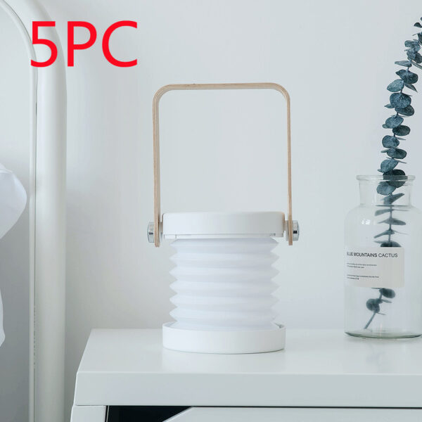 Foldable Touch Dimmable Reading LED Night Light Portable Lantern Lamp USB Rechargeable For Home Decor - Image 41