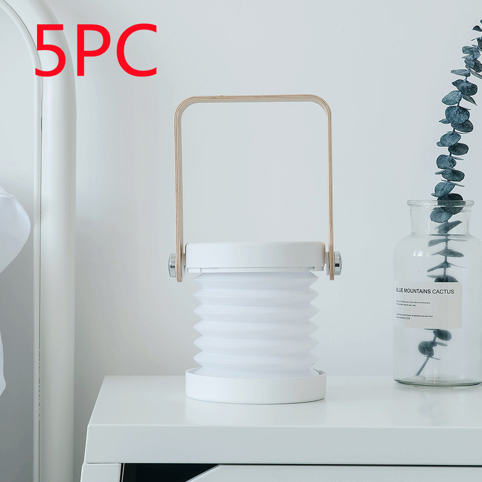 Foldable Touch Dimmable Reading LED Night Light Portable Lantern Lamp USB Rechargeable For Home Decor - Image 41