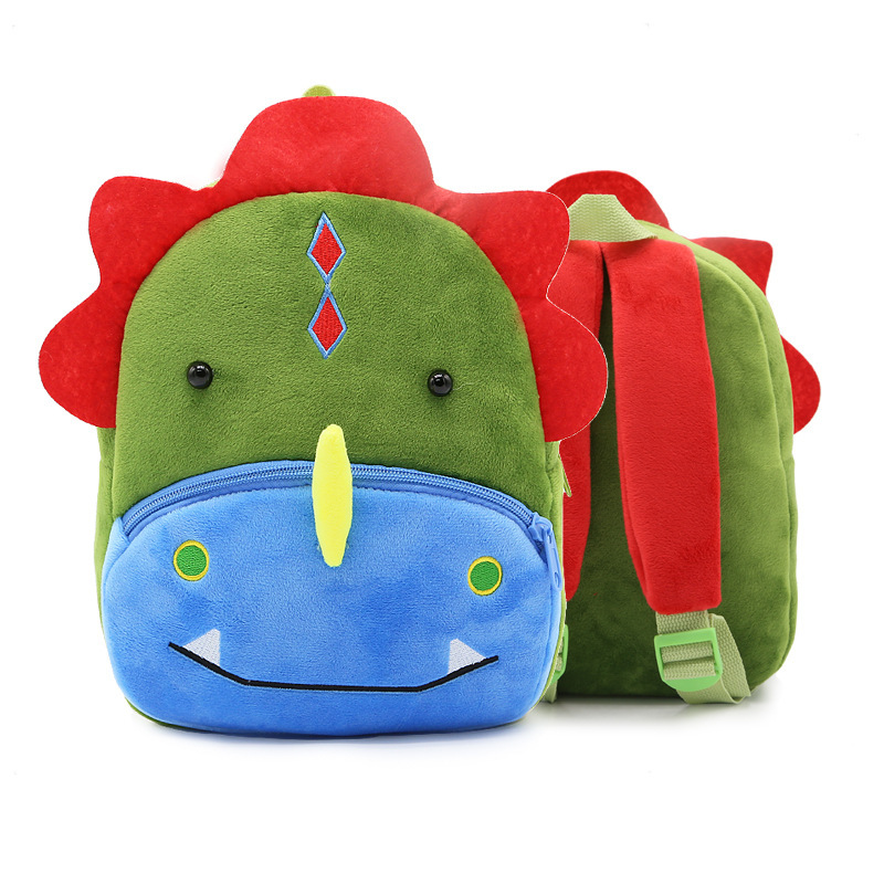 Cute Plush Backpacks Kindergarten Cartoon School Bags Children Animal Toys Bag - Image 15