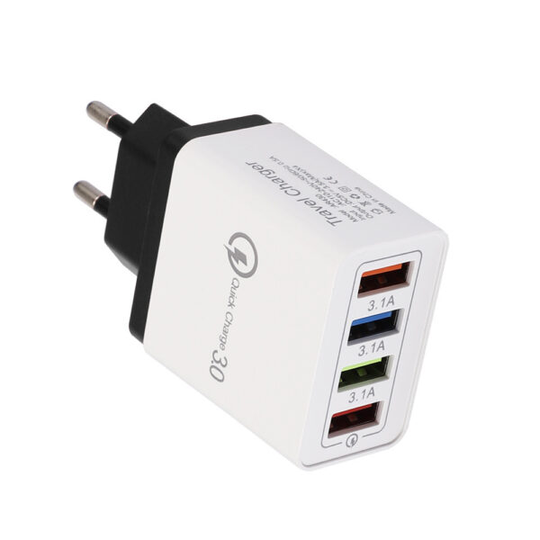 USB Charger Quick Charge 3.0 4 Phone Adapter For Tablet Portable Wall Mobile Charger Fast Charger - Image 27