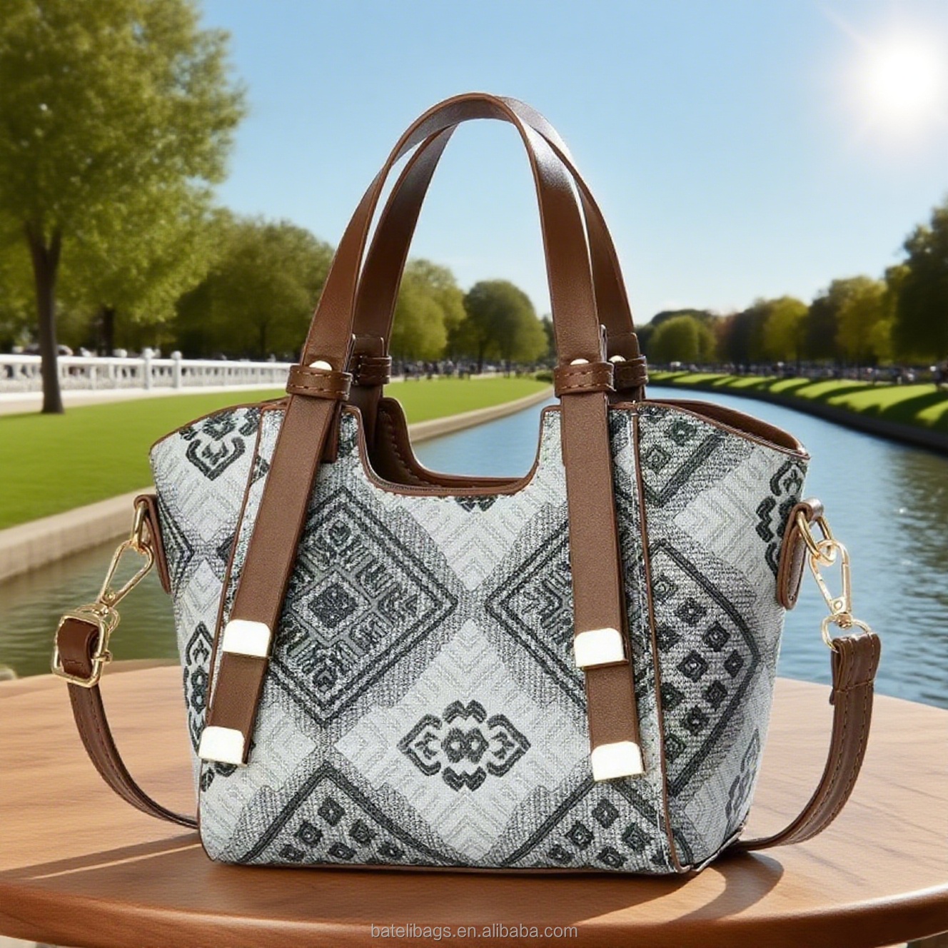 New Model Monogram Boston Pillow Bag - Women Sacs Main Pour Femmes Crossbody Bag Jacquard Embroidery Handbags For Women Luxury - Image 1