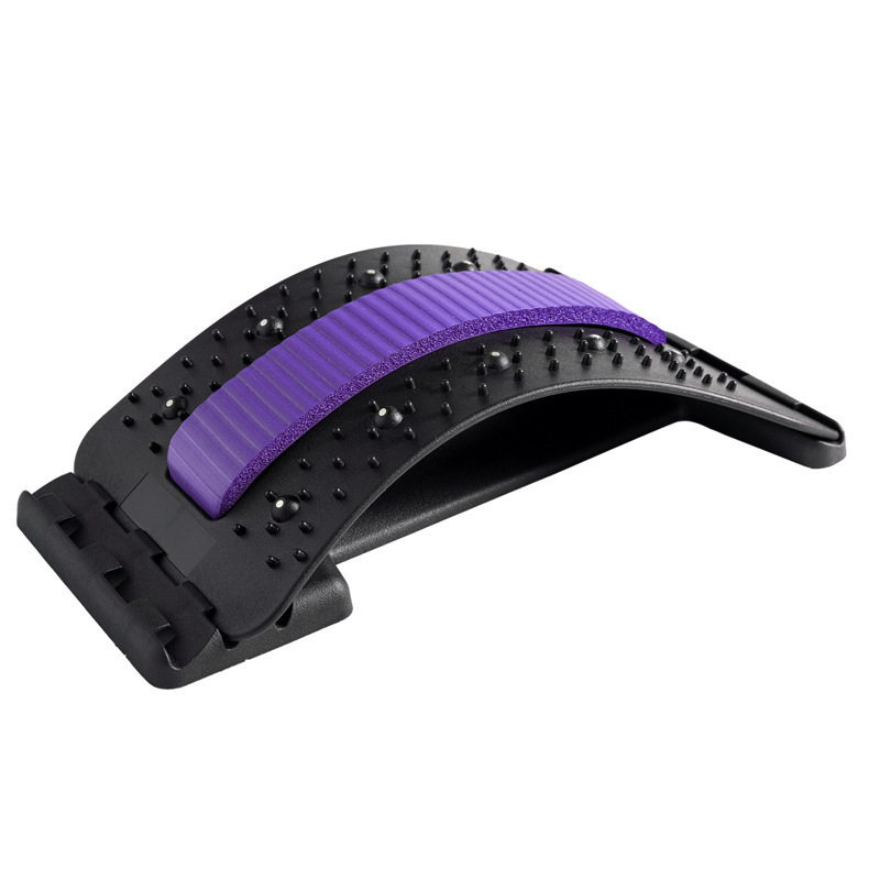 Back Stretcher Adjustable Back Cracker Massage Waist Neck Fitness Lumbar Cervical Spine Support Pain Relief - Image 2