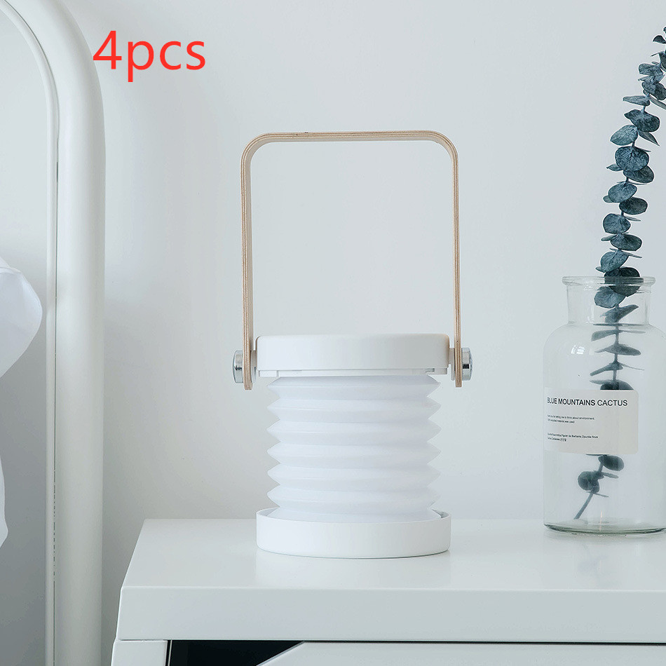 Foldable Touch Dimmable Reading LED Night Light Portable Lantern Lamp USB Rechargeable For Home Decor - Image 40