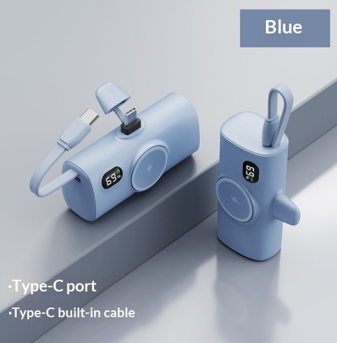 Wireless Magnetic Watch Power Bank With Built-in Cable - Image 20