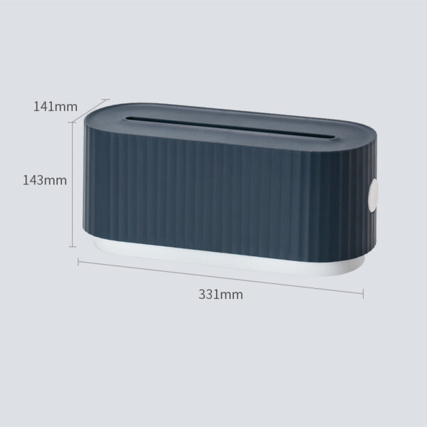 Power Strip Wire Case Cable Storage Box Anti Dust Charger Socket Organizer Network Line Storage Bin Charger Wire Management - Image 8