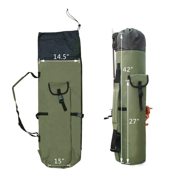 Fishing rod storage fishing rod portable reel bag - Image 6