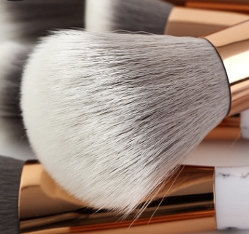 11 sets of marble makeup brush with makeup brush beauty makeup kit 11 makeup brush sets - Image 2