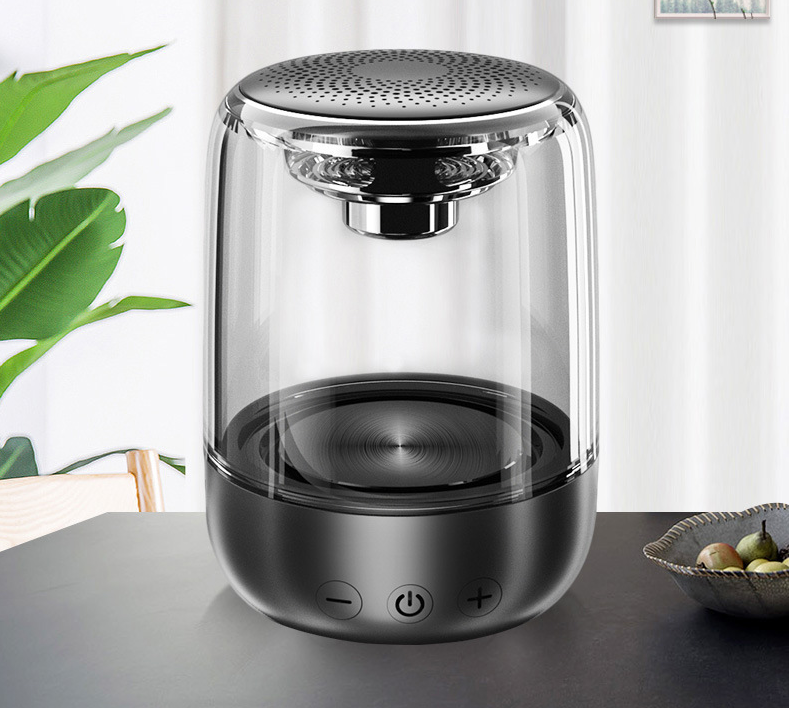 Portable Speakers Bluetooth Column Wireless Bluetooth Speaker Powerful Bass Radio with Variable Color LED Light - Image 5