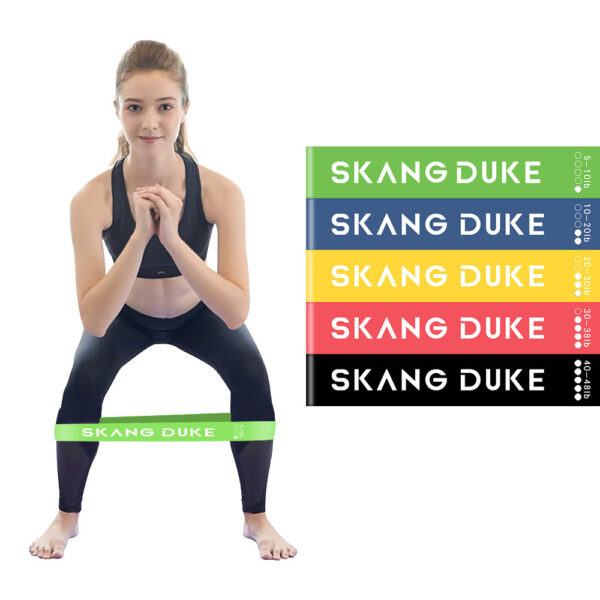 5 Level Resistance Rubber Bands Yoga Training Elastic Bands - Image 3