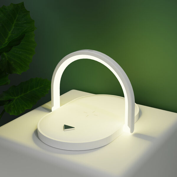 3 In 1 Foldable Wireless Charger Night Light Wireless Charging Station Stonego LED Reading Table Lamp 15W Fast Charging Light - Image 15