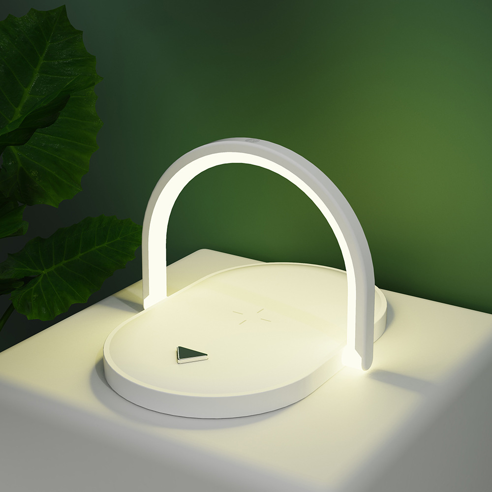 3 In 1 Foldable Wireless Charger Night Light Wireless Charging Station Stonego LED Reading Table Lamp 15W Fast Charging Light - Image 15