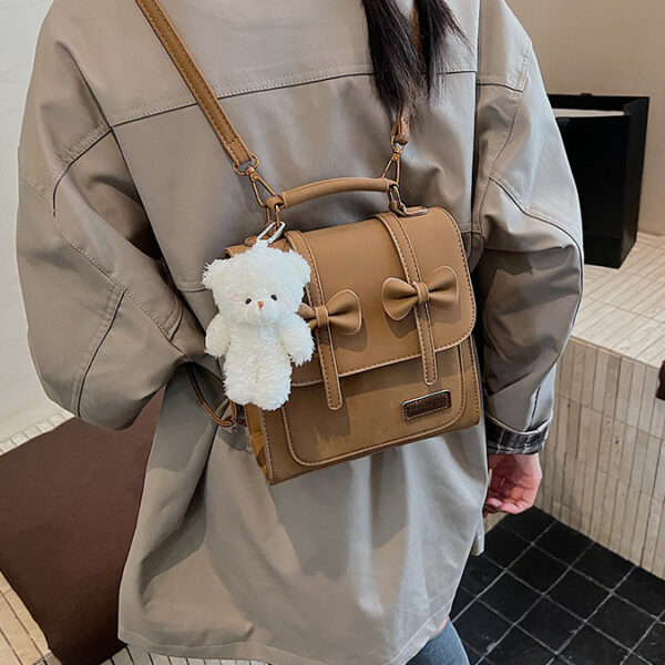 British-style Retro Chic Womens Backpack - Image 9