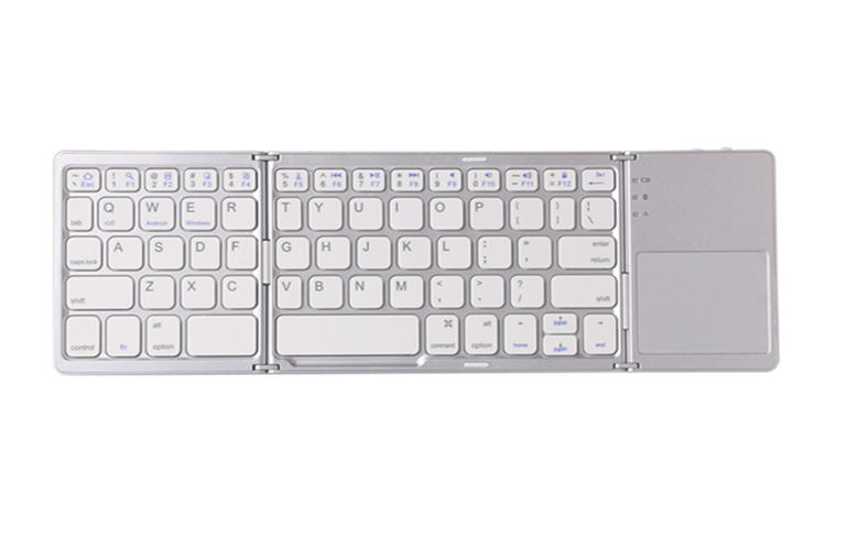 Ultra-thin Tri-fold Folding Touch Keyboard - Image 17