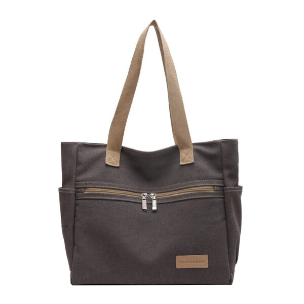 Canvas Shoulder Bags Women's Totes Handbag - Image 3