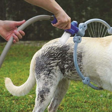 One-key Foldable Cleaning Hose For Pet Bathing - Image 3