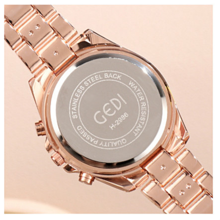 Luxury rose gold women casual watch - Image 10