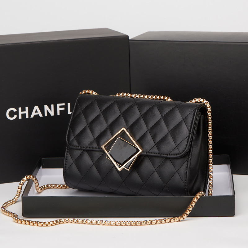Summer Luxury Vintage Small Square Crossbody Bags Mini Women Handbag - Image 1