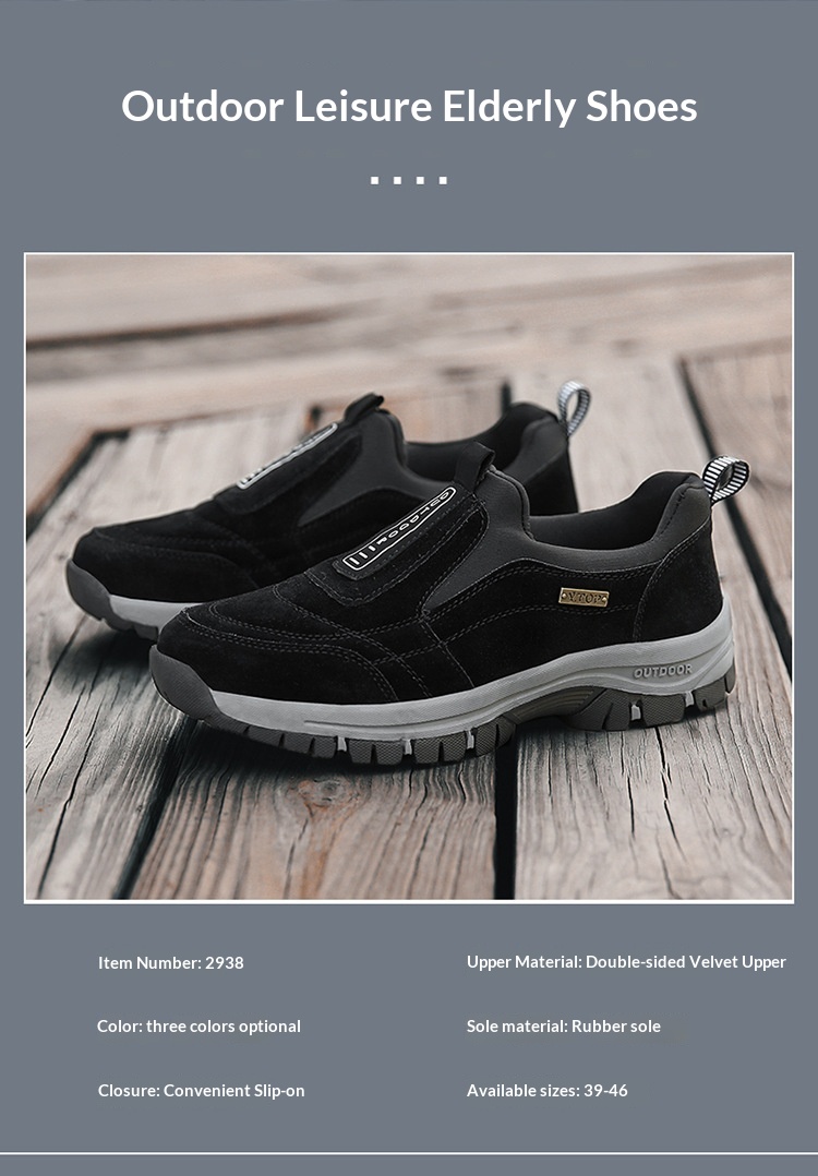 Men's Casual Walking Shoes For Middle-aged And Elderly - Image 14