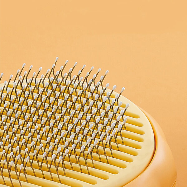 New Pet Cat Brush Hot Selling Hand-held Steel Wire Self-cleaning Comb Looper For Hair Removal - Image 16
