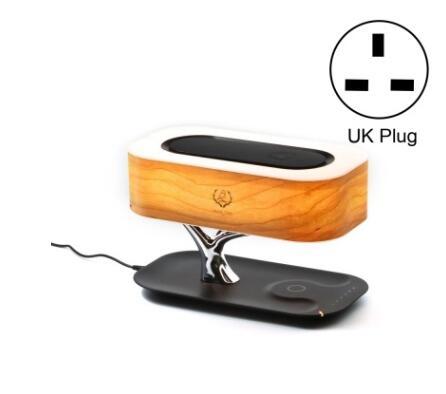 Creative Tree Light Table Lamp Bluetooth-Compatiable Music Speaker Bedside Light Dimmable Phone Wireless Charging Desk Lights - Image 8