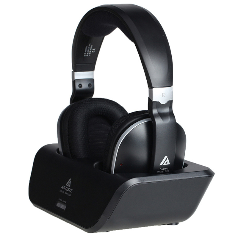 TV Wireless Headphones On-ear Bass Headphones - Image 1