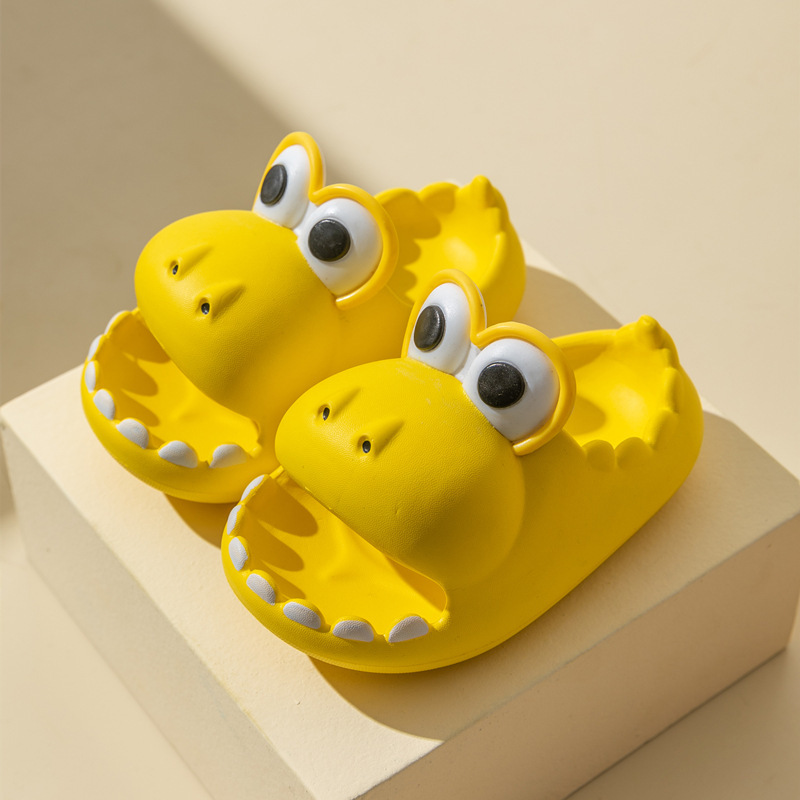 Kids Dinosaur Slippers Wholesale Summer Cartoon Parent Child Outdoor Home EVA Sandals Women Men Kids Cute Slippers Baby Shoes - Image 66