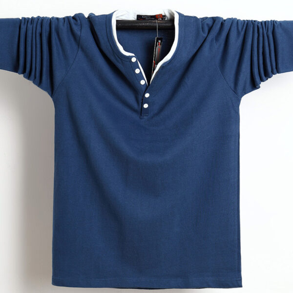 Plus fat plus long sleeve T-shirt - Image 21
