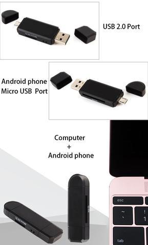 Smart Three-In-One Multi-Function Card Reader - Image 4