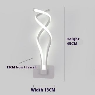 led wall lamp nordic minimalist bedroom bedside lamp - Image 14