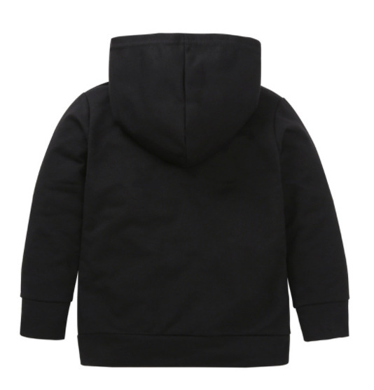 Children's hooded sweater letter top - Image 3