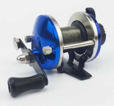 New Mini Metal Bait Casting Spinning Boat Ice Fishing Reel Fish Water Wheel Baitcast Roller Coil with 50M Wire Fishing Supplies - Image 7