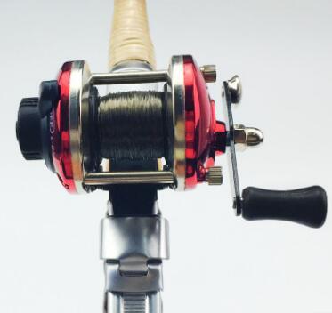 New Mini Metal Bait Casting Spinning Boat Ice Fishing Reel Fish Water Wheel Baitcast Roller Coil with 50M Wire Fishing Supplies - Image 3