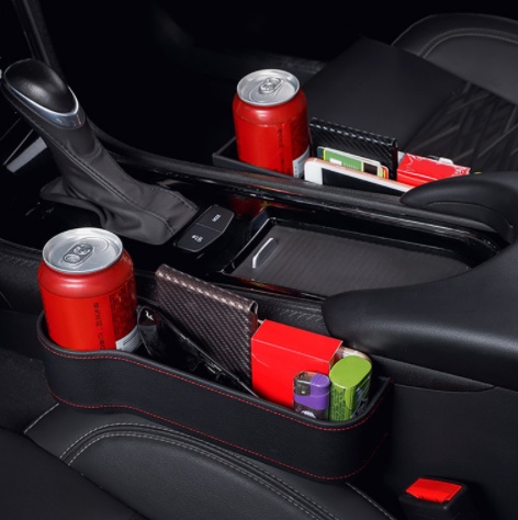 PU Car Organizer Seat Gap Storage Box Car Seat Side Slit for Wallet Phone Coins Cigarette Keys Cards Car Accessories - Image 10