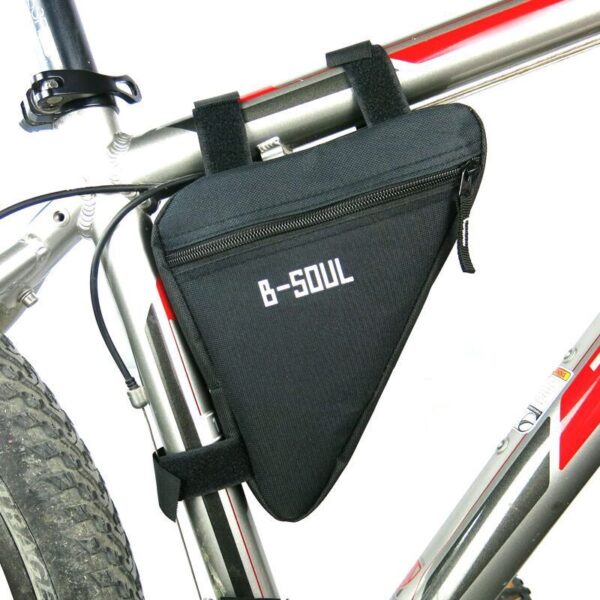 Saddle bag riding bicycle mountain bike bag triangle tool kit upper tube beam bag bicycle equipment accessories - Image 8