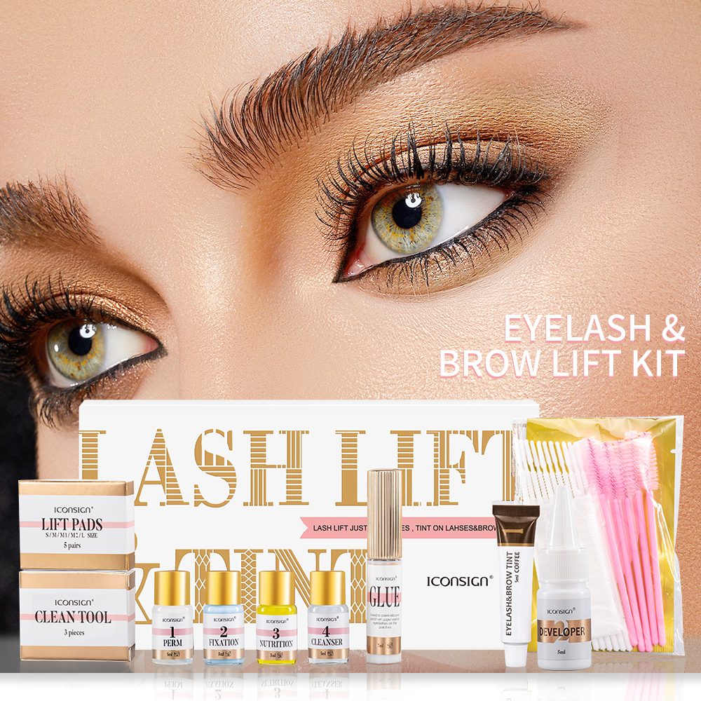 ICONSIGN Lash Lift EyeLash Eyebrow Dye Tint Kit Lashes Perm Set Brow Lamination Makeup Tools