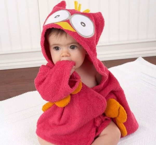 Cartoon Cute Animal Modeling Baby Bath Towels Baby Bathrobes Cotton Children's Bathrobes Baby Hooded - Image 54