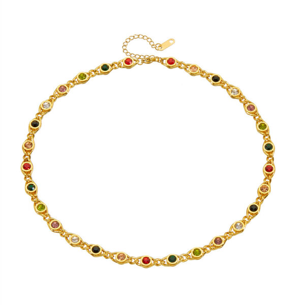 Necklace Minimalist High-end Aesthetic Designer Piece - Image 3