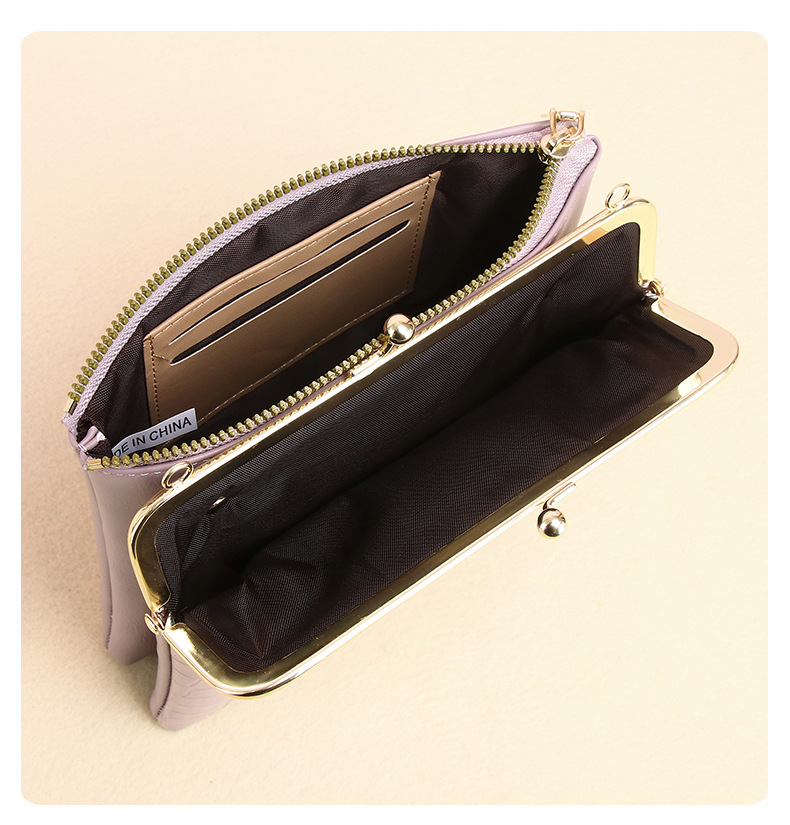 Lock Shoulder Bags Women Alligator Pattern Crossbody Phone Bag - Image 17